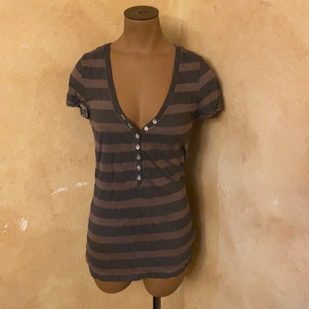 American Eagle Slub Henley